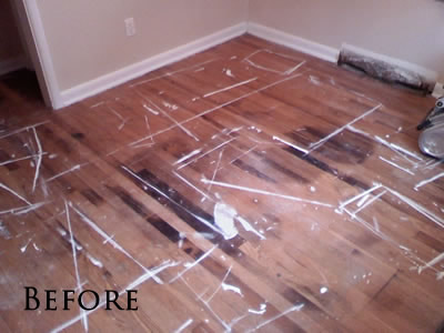 Removed carpet and refinished this original red oak hardwood floor in Iowa City