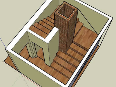 Sketchup Stairs